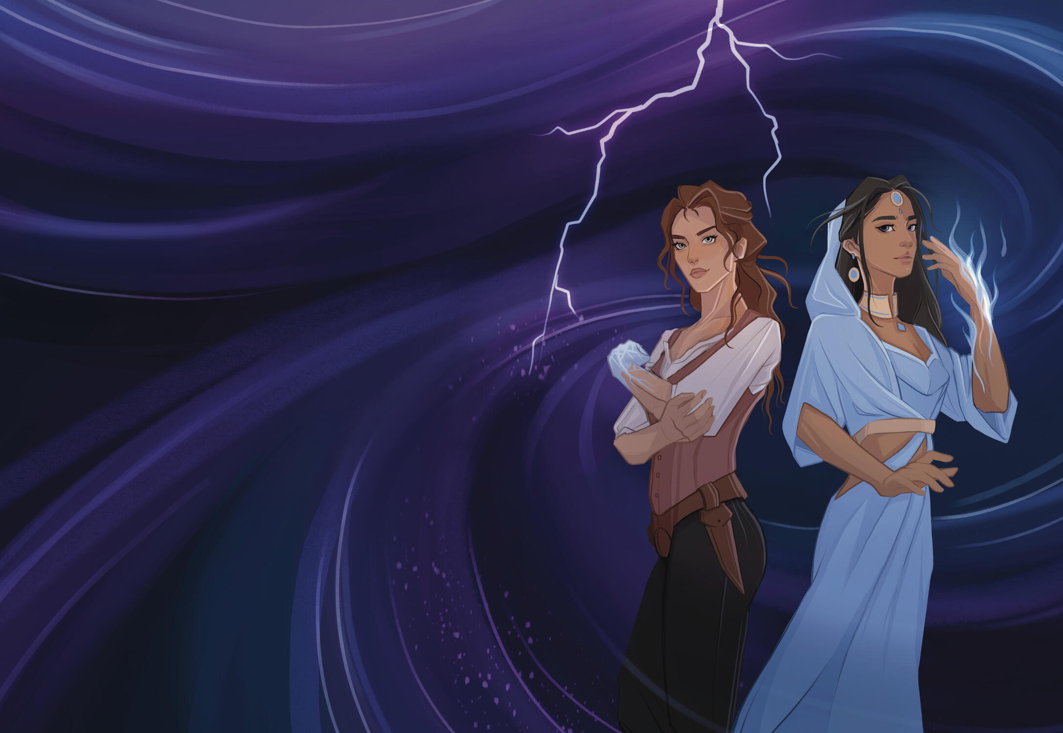 the spear of storms kickstarter edition cover art