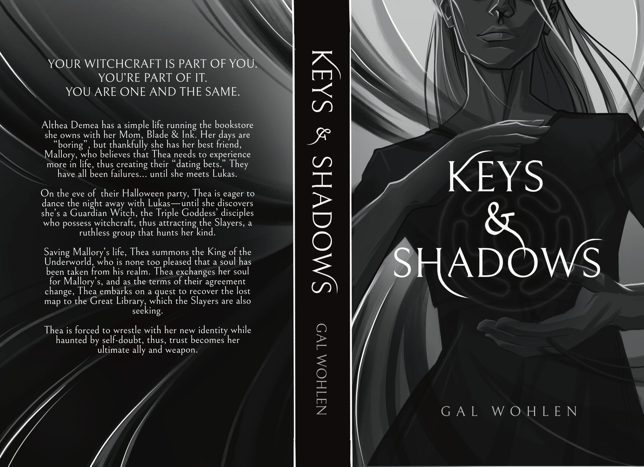 keys &amp; shadows cover layout