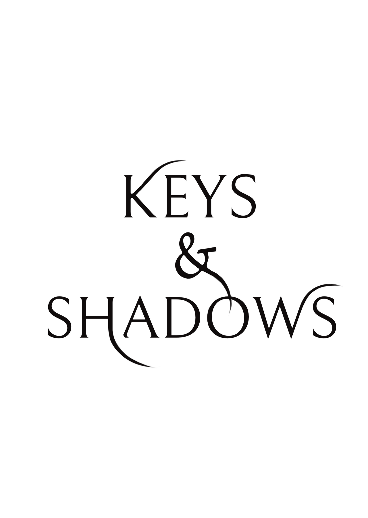 KEYS &amp; SHADOWS title typography